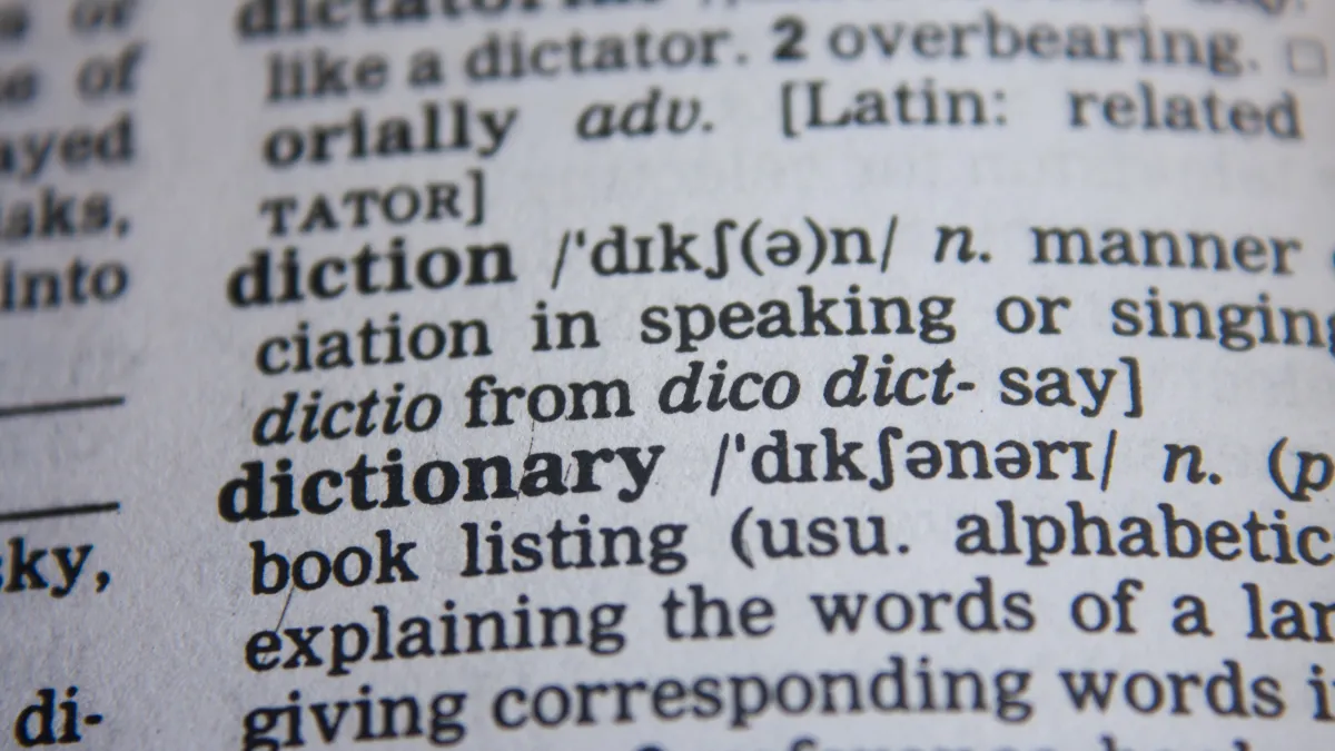 dictonary