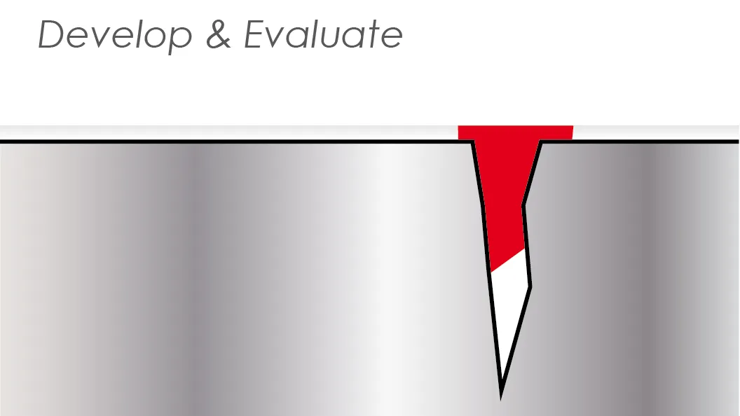 Dye penetrant inspection - Step 3