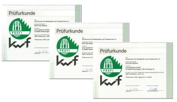 KWF Urkunden