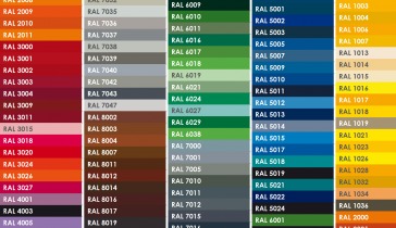 ECS RAL Colors